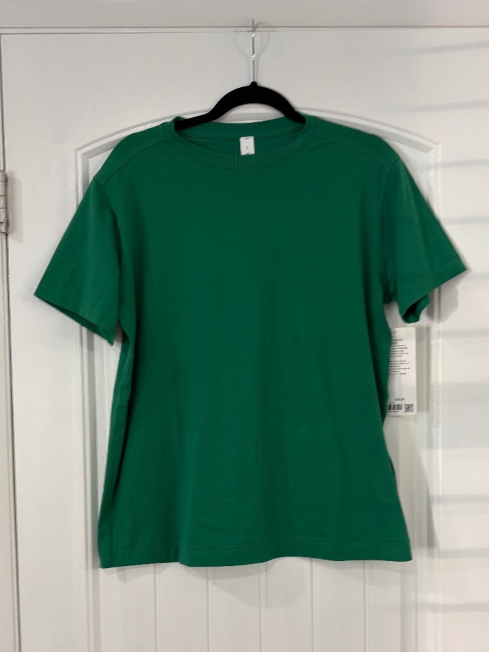 Lululemon all yours organic cotton T-shirt, Raceway green